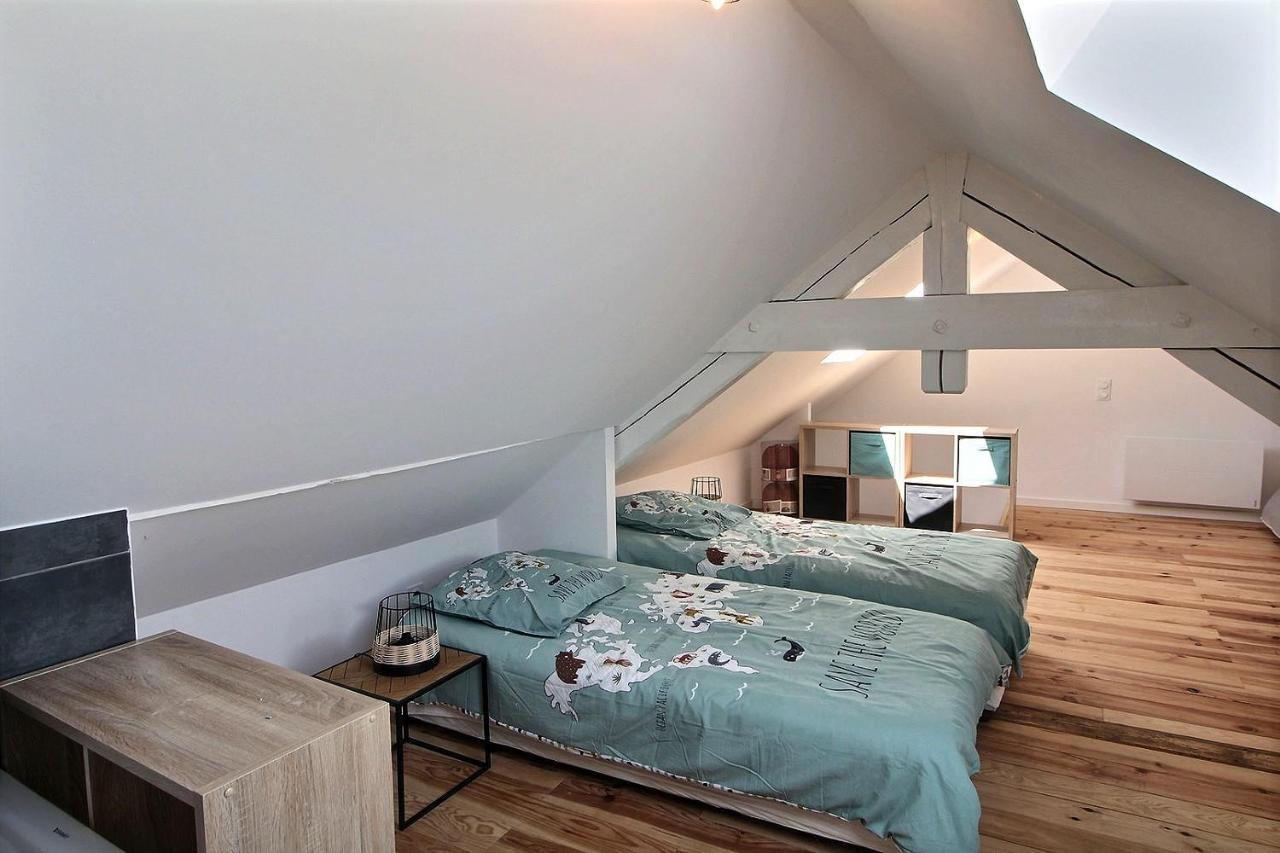Apt Type 3 En Duplex Sur Evian Les Bains Vue Lac מראה חיצוני תמונה